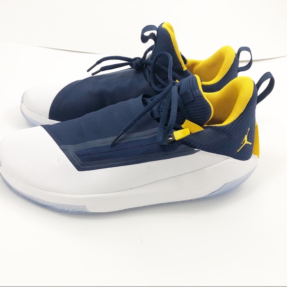 NEW NIKE JORDAN AIR MAX NAVY BLUE SIZE 11.5 - Picture 2 of 5